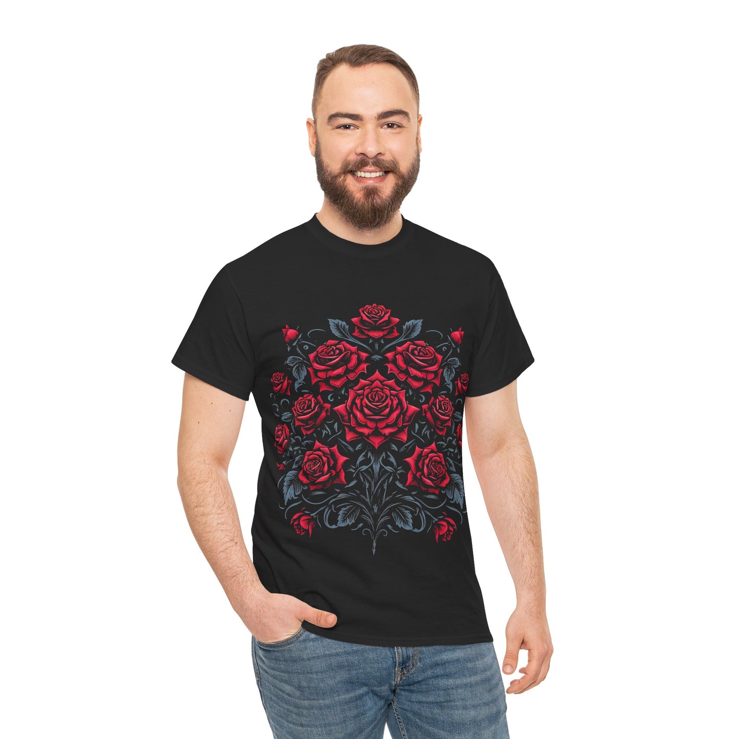 Crimson Bloom | T-Shirt